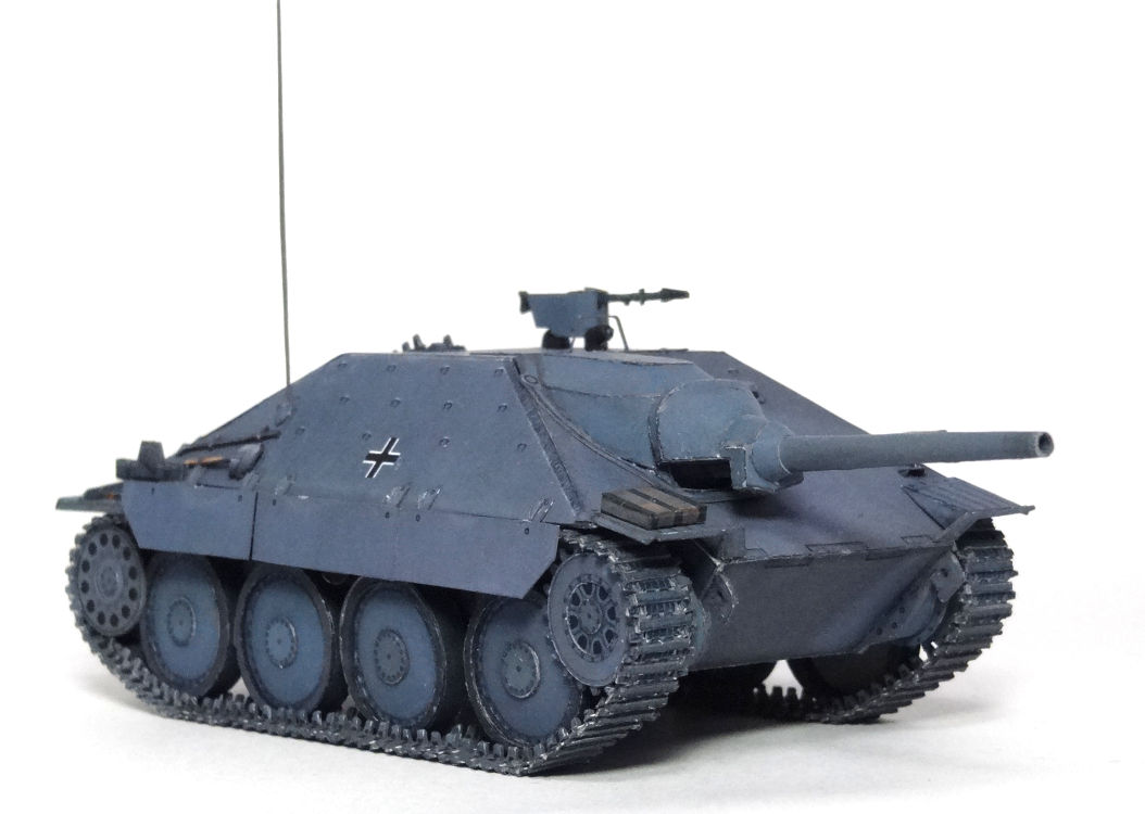 Бумажная модель танка Jagdpanzer 38(t) Hetzer 