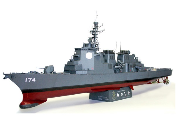Бумажная модель корабля 