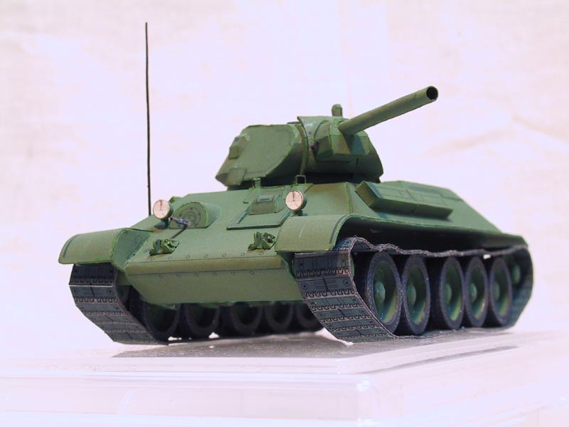 Бумажная модель танка 